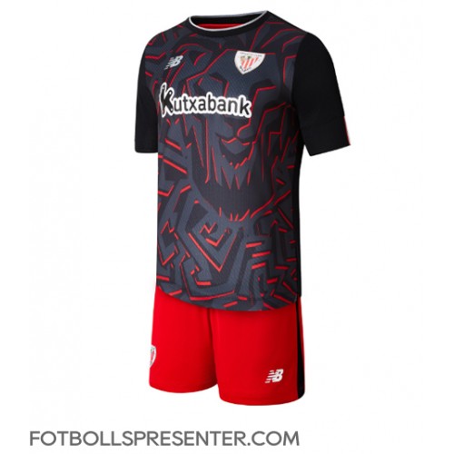 Athletic Bilbao Bortatröja Barn 2022-23 Kortärmad (+ korta byxor)